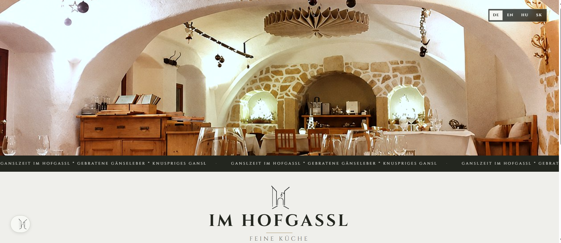Website Im Hofgassl in Rust am Neusiedler See